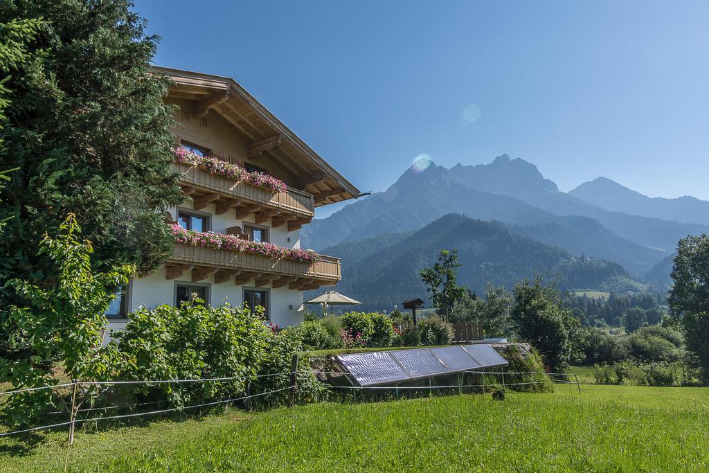 Ferienwohnung Faustlinghof Saalfelden Exterior foto